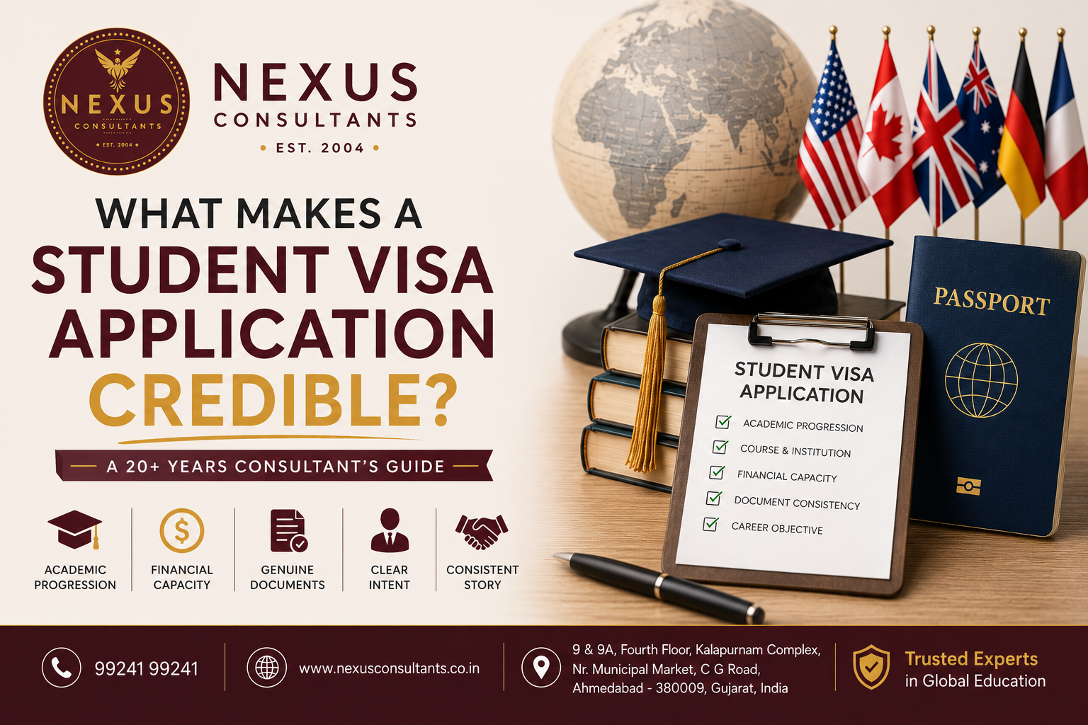What Makes a Student Visa Application Credible?