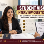 Student visa interview questions and answers for Indian students
