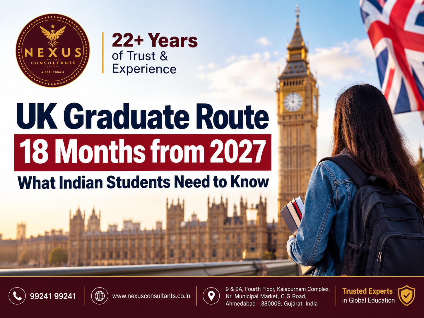 UK Graduate Route 18 Months from 2027: What Indian Students Need to Know
