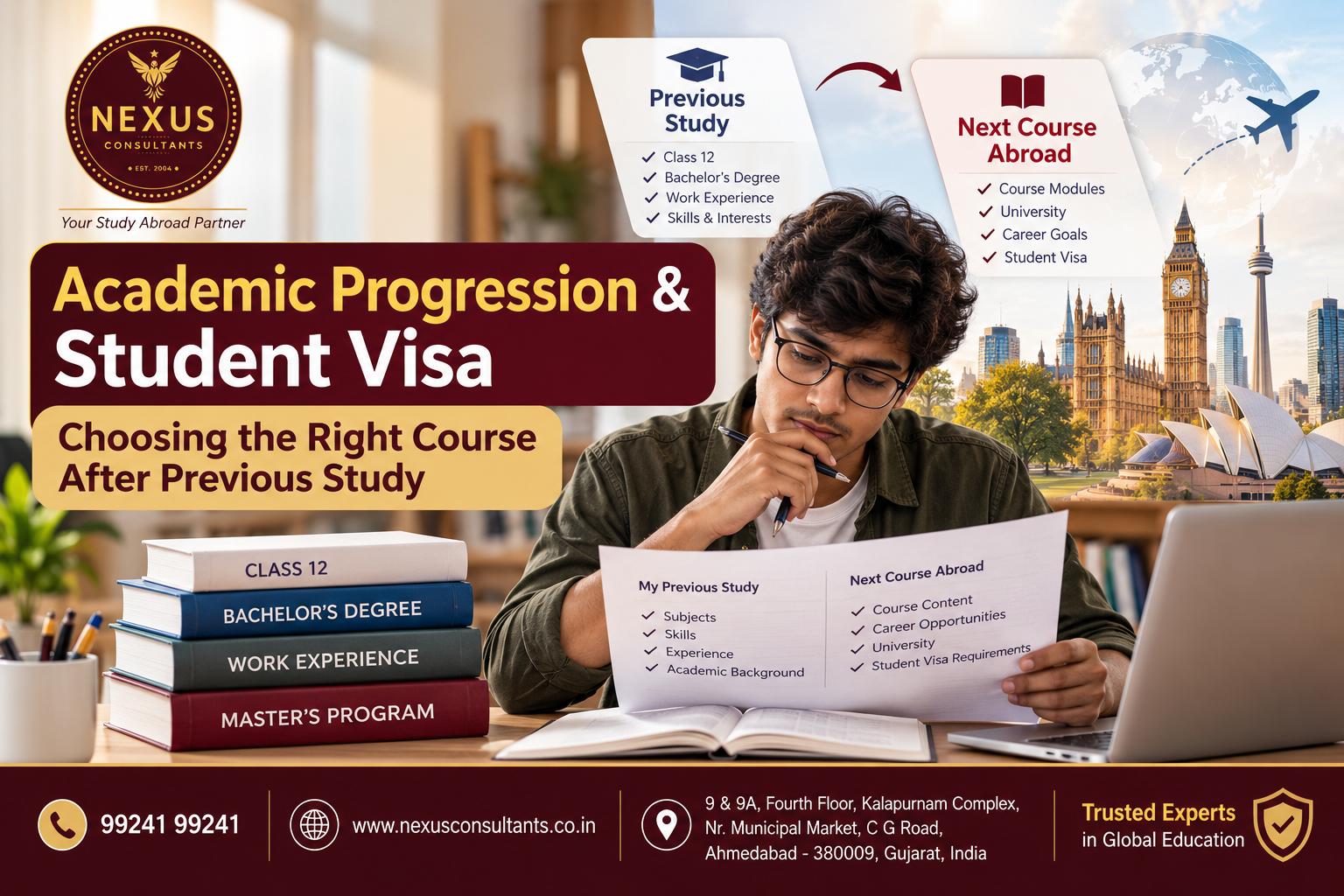 Academic Progression & Student Visa: Choosing the Right Course