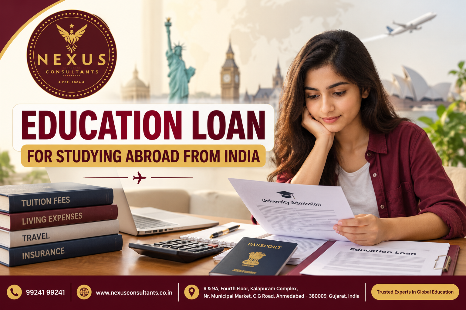 Education Loan for Studying Abroad from India