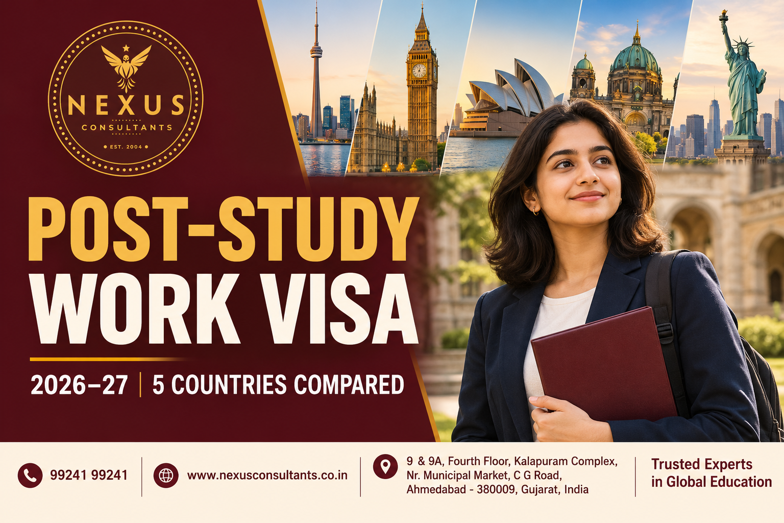 Which Post-Study Work Visa Is Best? Compare 5 Countries