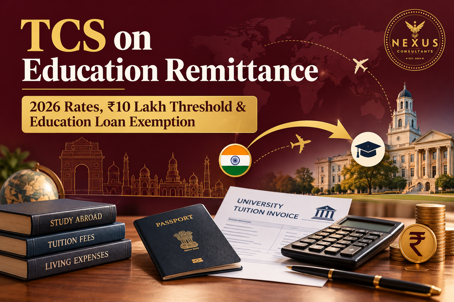 TCS on Education Remittance: 2026 Rates and Exemptions